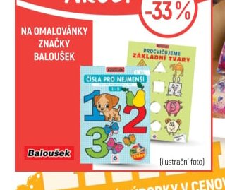 Na omalovánky značky Baloušek