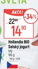 Hollandia BIO Selský jogurt bílý