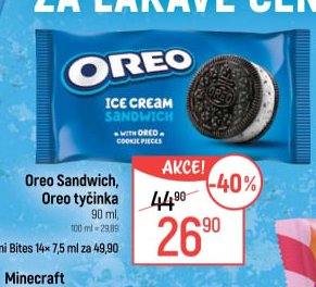Oreo Sandwich, Oreo tyčinka
