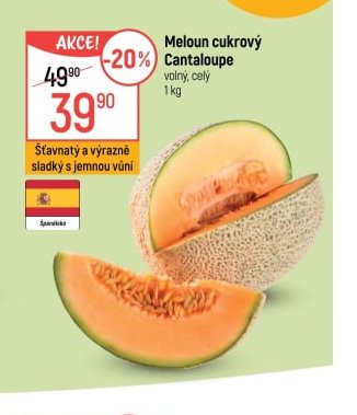 Meloun cukrový Cantaloupe