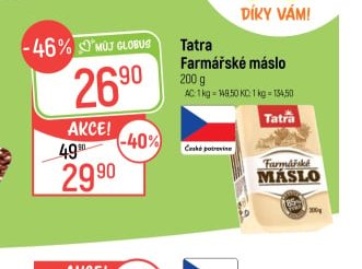 Tatra Farmářské máslo
