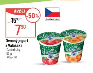 Ovocný jogurt z Valašska