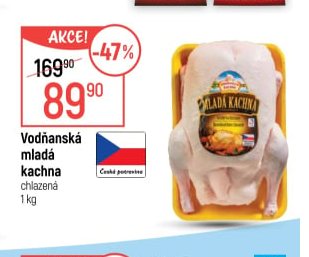Vodňanská mladá kachna chlazená 1 kg