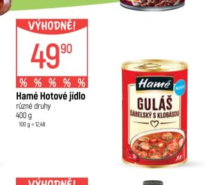 Hamé Hotové jídlo