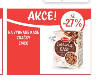 Na vybrané kaše značky Emco