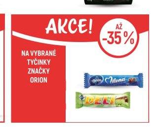 Tyčinky značky Orion