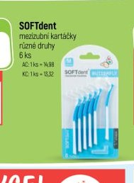 SOFTdent mezizubní kartáčky