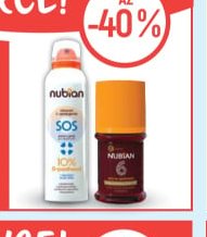 Nubian opalovací kosmetika