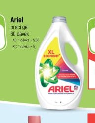 Ariel prací gel