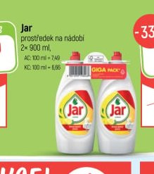 Jar prostředek na nádobí