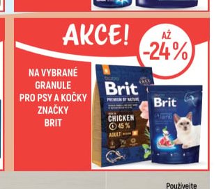 Brit granule pro psy a kočky