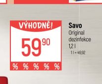 Savo Original dezinfekce