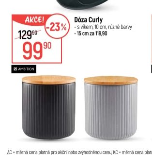 Dóza Curly