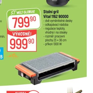 Stolní gril Vital 1162 90000