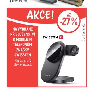 Příslušenství k mobilním telefonům značky SWISSTEN