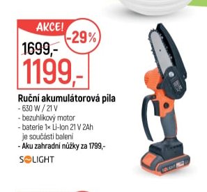 Ruční akumulátorová pila