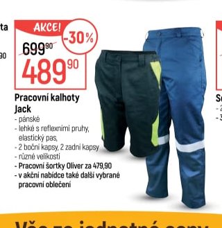 Pracovní kalhoty Jack