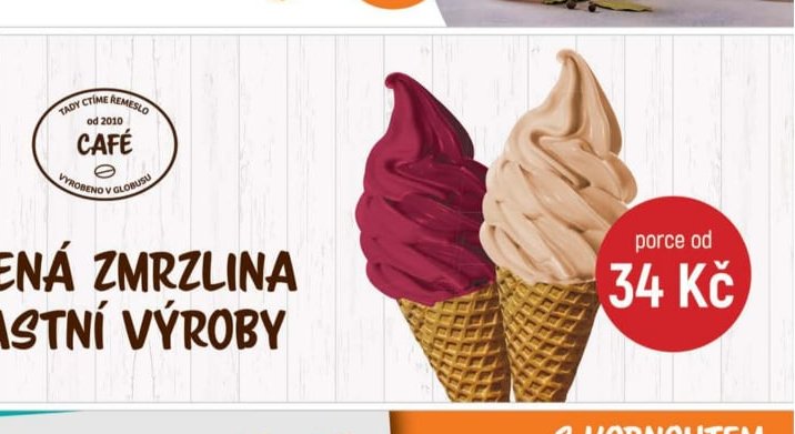 Točená zmrzlina vlastní výroby