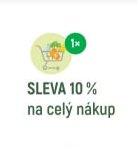 SLEVA 10 % na celý nákup