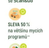 SLEVA 50 % na většinu mycích programů