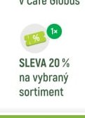 SLEVA 20 % na vybraný sortiment