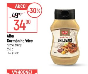 Alba Gurmán hořčice