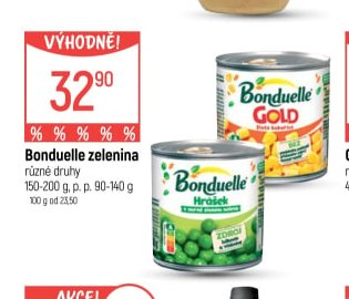 Bonduelle zelenina