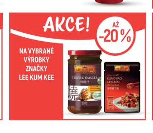 Na vybrané výrobky značky Lee Kum Kee