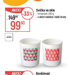 Svíčka ve skle