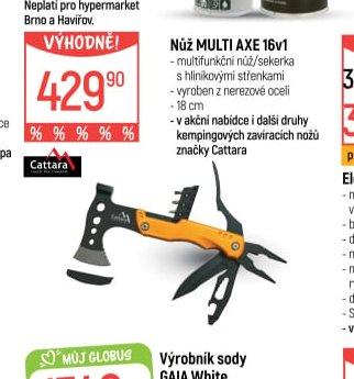 Nůž MULTI AXE 16v1