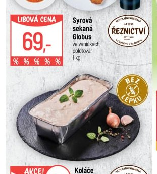 Syrová sekaná Globus