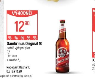 Gambrinus Originál 10
