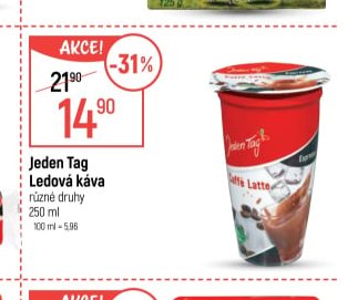 Jeden Tag Ledová káva