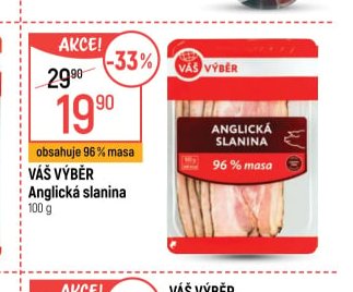 Váš Výběr Anglická slanina
