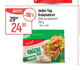 Jeden Tag Knäckebrot