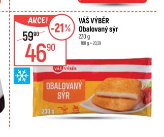 Váš Výběr Obalovaný sýr