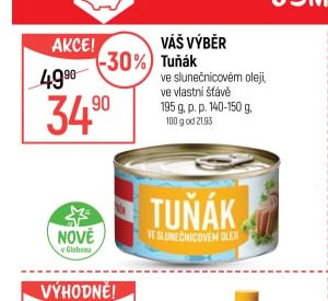 Váš výběr Tuňák
