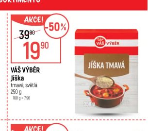 Váš výběr Jíška