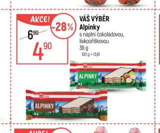 Váš výběr Alpinky