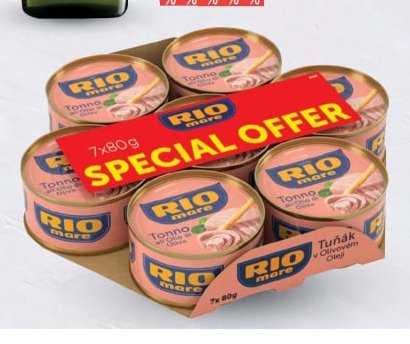 Rio Mare Tuňák multipack