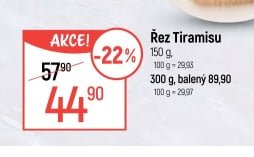 Řez Tiramisu 150 g