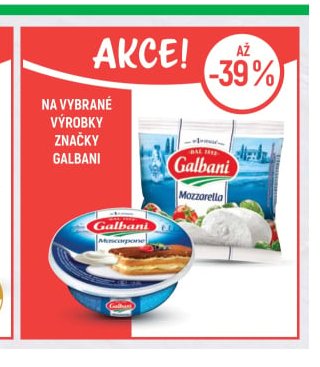 Výrobky Galbani
