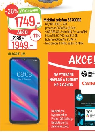 Mobilní telefon S6700BE