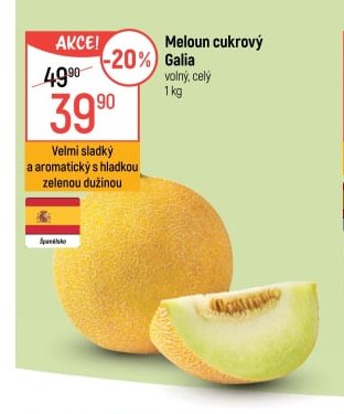 Meloun cukrový Galia