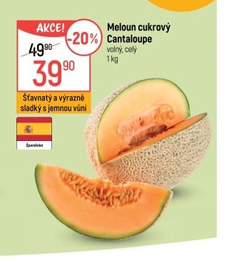Meloun cukrový Cantaloupe