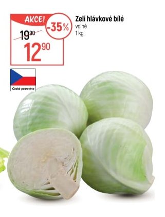 Zelí hlávkové bílé