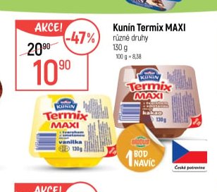 Kunín Termix MAXI