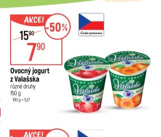 Ovocný jogurt z Valašska