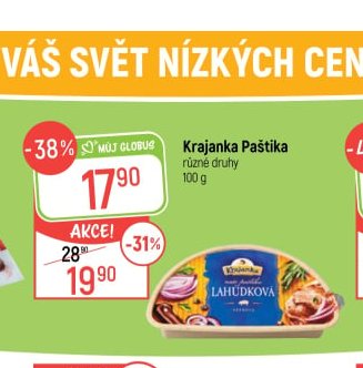 Krajanka Paštika 100 g