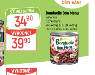 Bonduelle Bon Menu